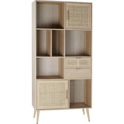 Étagère en bois avec rangements, Scandi RECOLLECTION