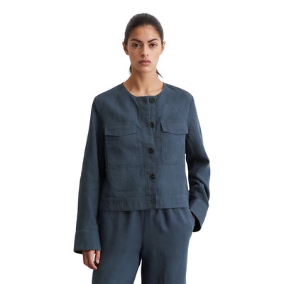 Veste de laisse sans col regular avec poches plaquées MARC O'POLO
