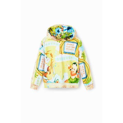 Sweat-shirt oversize Bugs Bunny - GREEN - L DESIGUAL