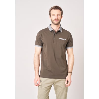 Polo regular homme en jersey coton EAGLE DEELUXE