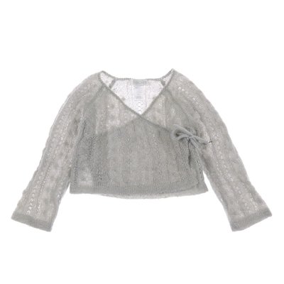 Gilet argenté fille shop