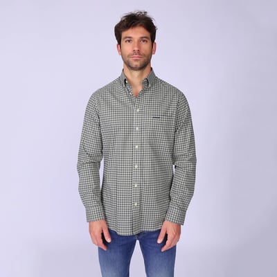 Chemise à carreaux Henric MISE AU GREEN
