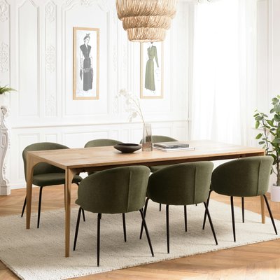 Table à manger contemporaine teck 220 cm PANAMA PIER IMPORT