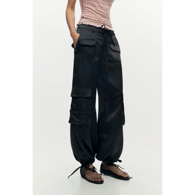 Pantalon long satiné DESIGUAL