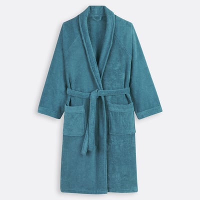 Haxel 450g/m² Terry Towelling Bathrobe with Shawl Collar LA REDOUTE INTERIEURS