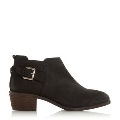 Bottines à talon bottier et bride à boucle - PIERA DUNE LONDON