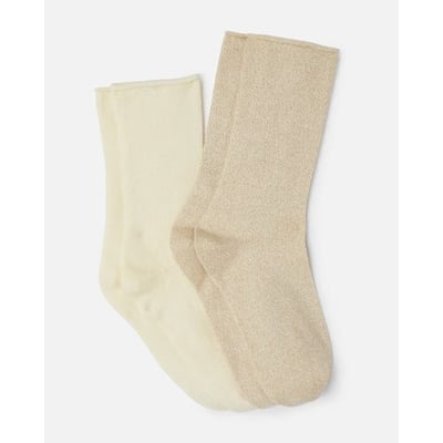Set van 2 paar Thermolactyl-sokken met lurex DAMART