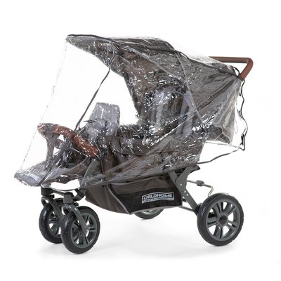 Accessoire poussette housse de pluie Triplet CHILDHOME