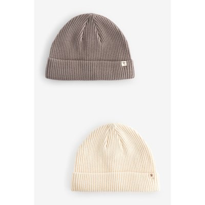 Bonnets bébé coupe classique, lot de 2 NEXT