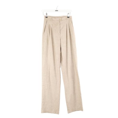 Pantalon droit en lin - Très Bon État ROUJE