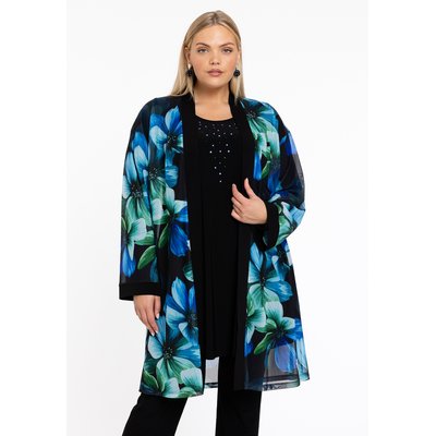 Gilet imprimé / imprimée floral YOEK
