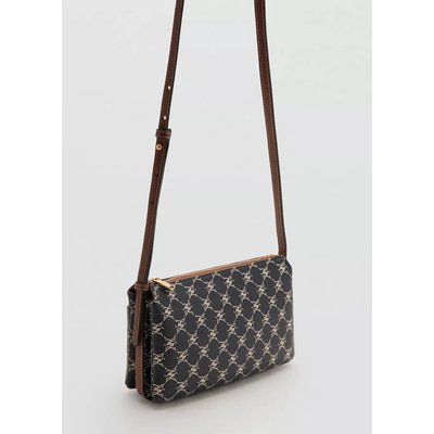 Sac bandoulière à imprimé logo MANGO