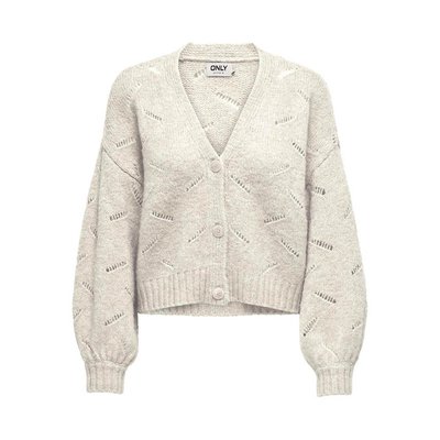 Openwork V-Neck Cardigan ONLY