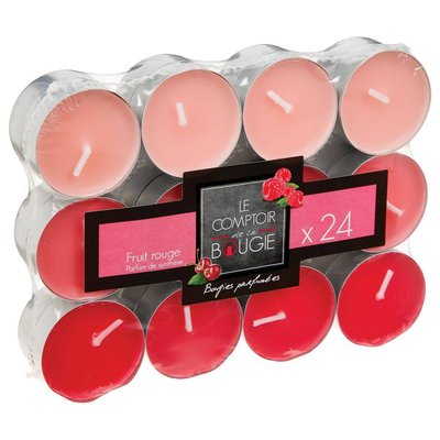 Bougies chauffe-plat parfumées boite de 24 pièces NINA ATMOSPHERA
