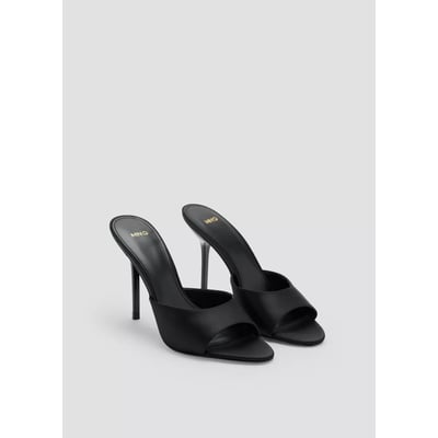 Sandales à talons bout rond MANGO