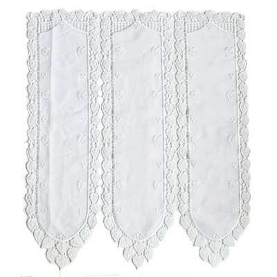 Brise bise en étamine et macramé HOME MAISON
