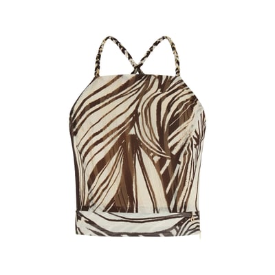 Crop Top Imprimé Floral GUESS