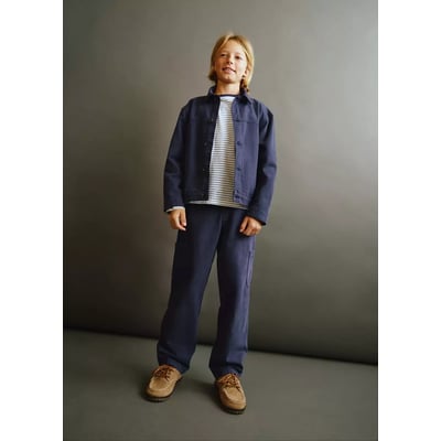 Pantalon cargo coton regular-fit MANGO KIDS