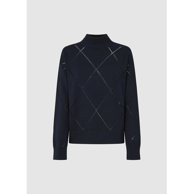 Pull avec maille ajourée IDRIS PERKINS PEPE JEANS