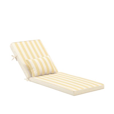 Coussin chaise longue, rayé,  Eolias DEFORA HOME