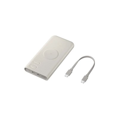 Batterie externe 10 000 mAh 25W Beige Qi2 SAMSUNG