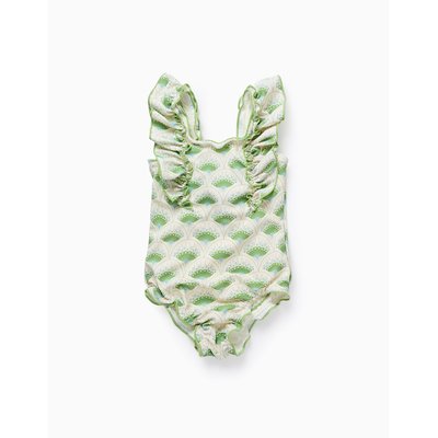 Maillot de Bain avec Motif et Volants ZIPPY