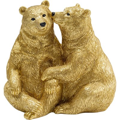 Déco ours dorés bisou KARE DESIGN