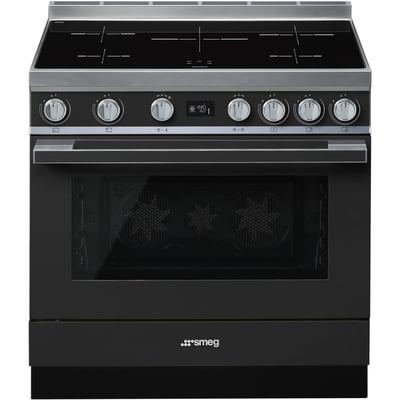 Piano de cuisson induction 5 feux 90 cm CPF9IP SMEG
