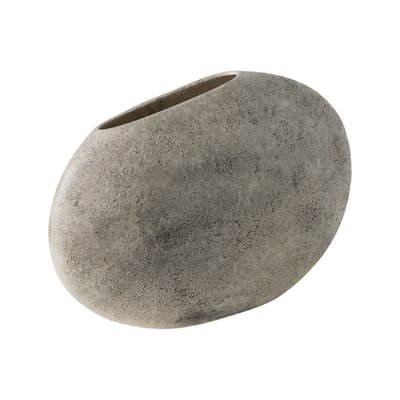 Vase céramique déco gris 27 cm - SWEN CAMIF