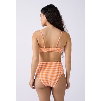 Culotte bikini taille haute bas de maillot imprimé NOVA ETAM