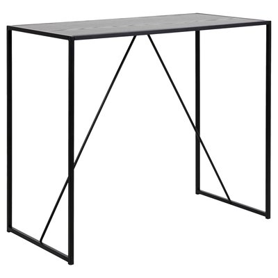 Table de bar haute Sireine en MDF et métal TOILINUX