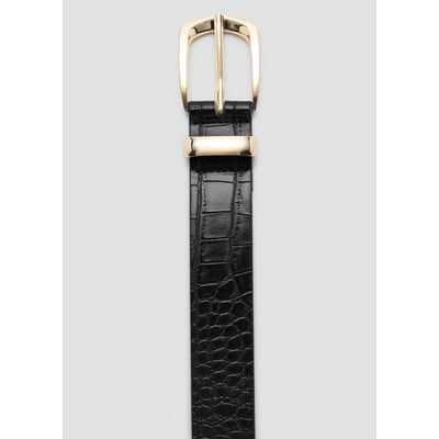 Ceinture Femme Mango Taille M - Bordeaux - Neuve Sans étiquette