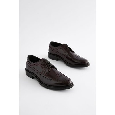 Chaussures richelieu ultra brillantes NEXT