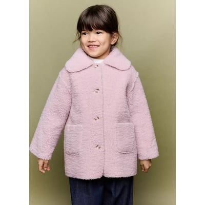 Manteau imitation mouton réversible MANGO BABY