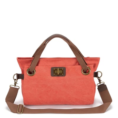 Sac porté épaule en cuir et toile TOBAGO M OH MY BAG