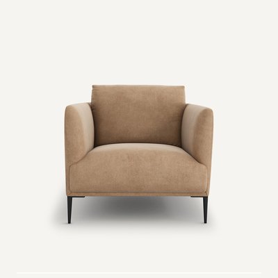 Fauteuil in stonewashed fluweel, Oscar E. Gallina AM.PM