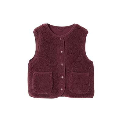Gilet sans manches en sherpa VERTBAUDET
