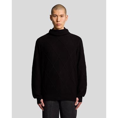 Haut cagoule en maille manches longues LYLE & SCOTT
