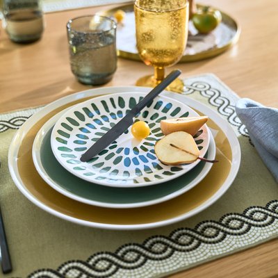 Set of 4 Riveri Earthenware Dessert Plates LA REDOUTE INTERIEURS