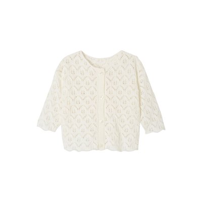 Gilet maille ajourée VERTBAUDET