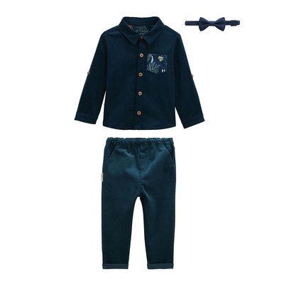 Ensemble bébé chemise et pantalon avec noeud papillon MAGIC PETIT BEGUIN