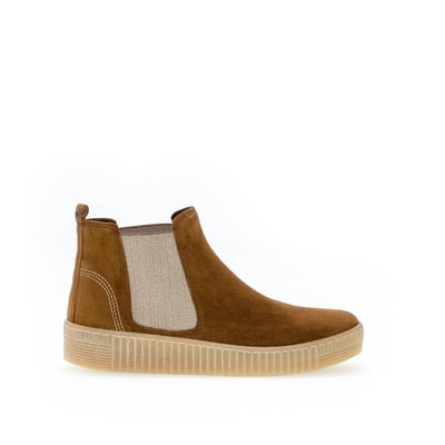 Bottines en daim à talon plat GABOR