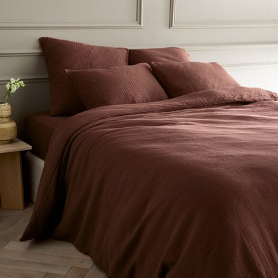 Housse de couette gaze de coton biologique, Yafa AM.PM
