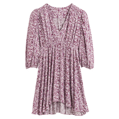 Robe courte évasée, manches longues LA REDOUTE COLLECTIONS