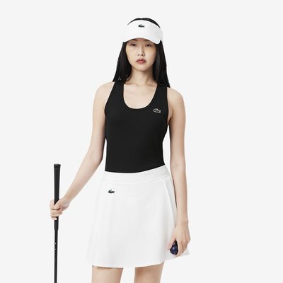 Top girocollo senza maniche LACOSTE