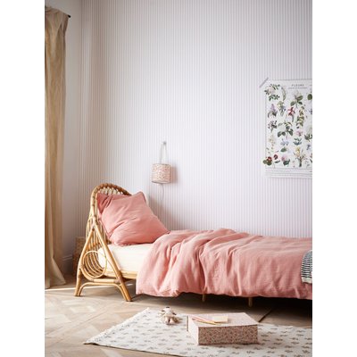 Housse de couette gaze de coton "GAUFRÉE" CYRILLUS