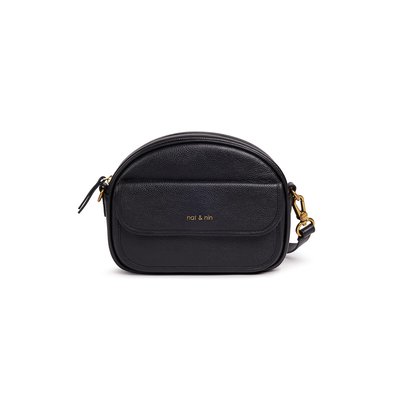 Sac à bandoulière en cuir, JUDY NAT & NIN