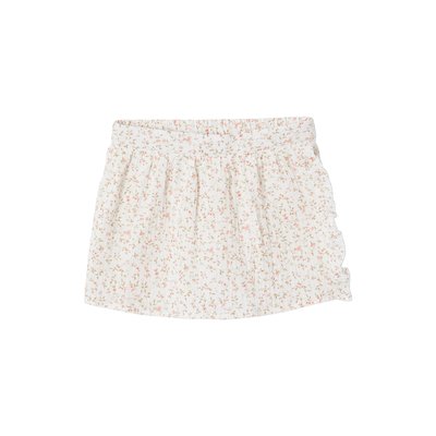 Jupe-short à fleurs cérémonie VERTBAUDET