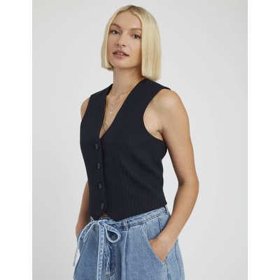 Gilet de costume rayé BZB