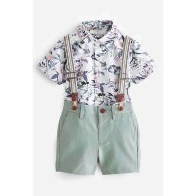 Chemise short nœud papillon et bretelles NEXT